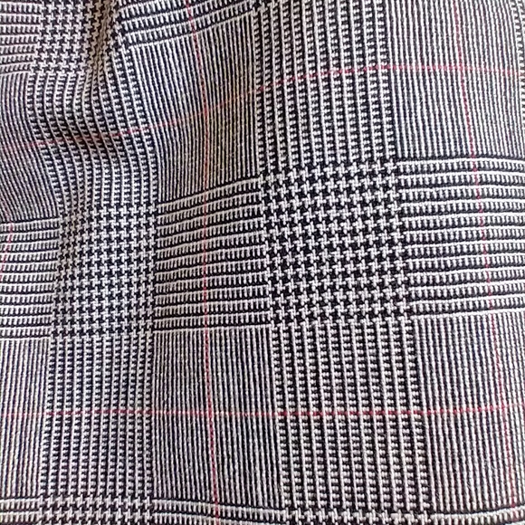 Vintage Academia 100% Wool Breamar High Waisted Pleated Plaid Lined Trousers S 6 - Picture 11 of 11